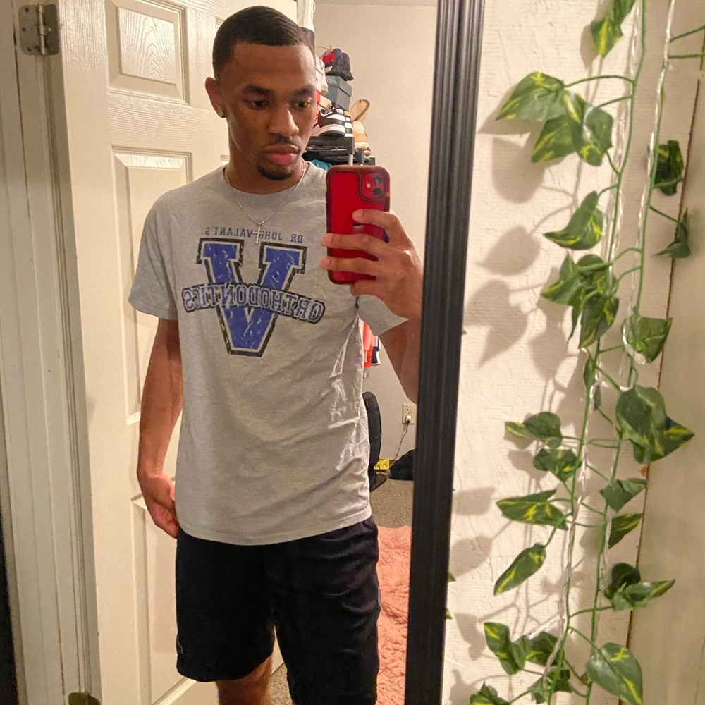 Gray Graphic T-Shirt